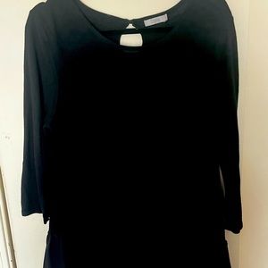 Black Peplum sweater